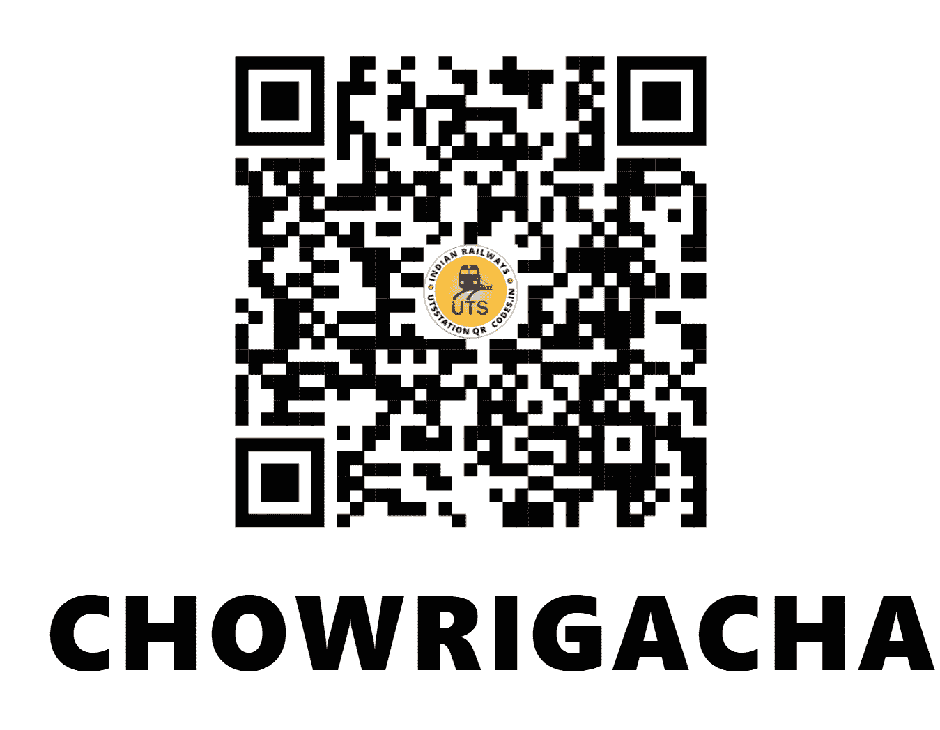 UTS QR Code for CHOWRIGACHA - CWLE - ER (WEST BENGAL)